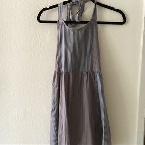 Urban Renewal Striped Tie Dress - Urban Outfitters